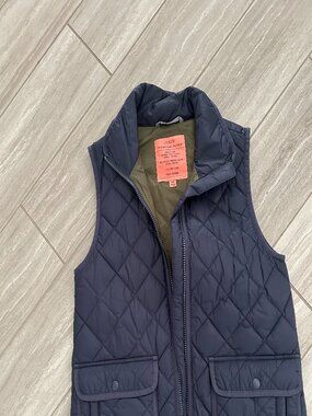 J.Crew Signature Puffer Vest Navy XXS